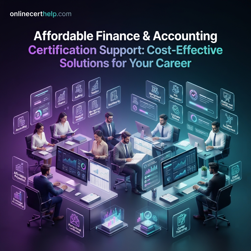 Affordable Finance & Accounting Certification Support: Cost-Effective Solutions for Your Career