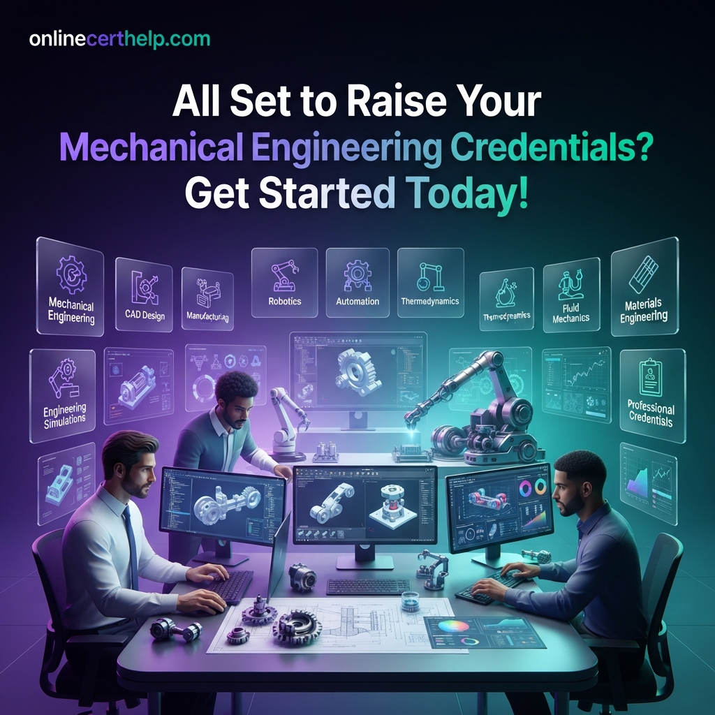 All set to Raise Your Mechanical Engineering Credentials? Get Started Today!