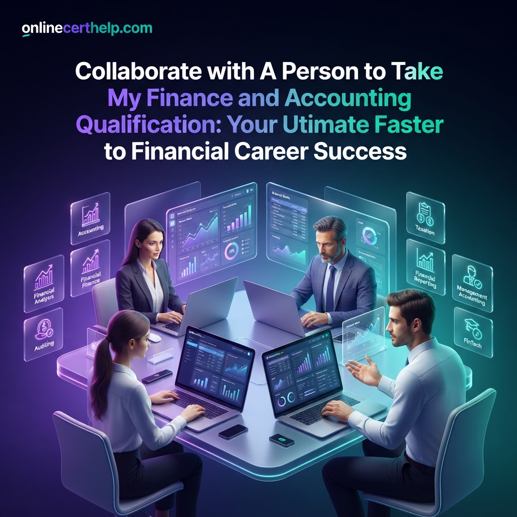 Collaborate with A Person to Take My Finance and Accounting Qualification: Your Ultimate Faster Means to Financial Career Success