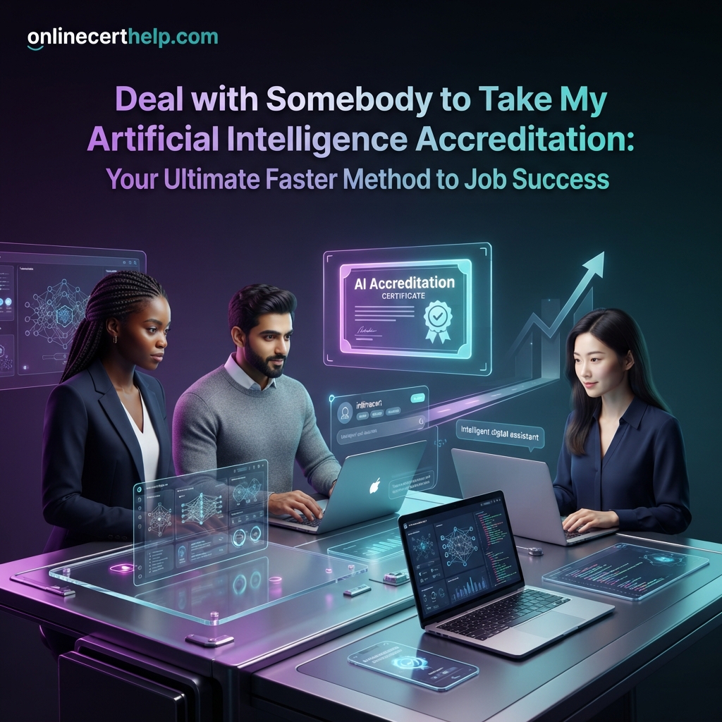 Deal with Somebody to Take My Artificial Intelligence Accreditation: Your Ultimate Faster Method to Job Success