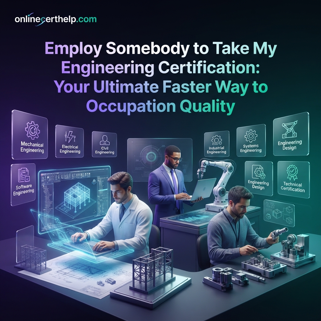 Employ Somebody to Take My Engineering Certification: Your Ultimate Faster Way to Occupation Quality