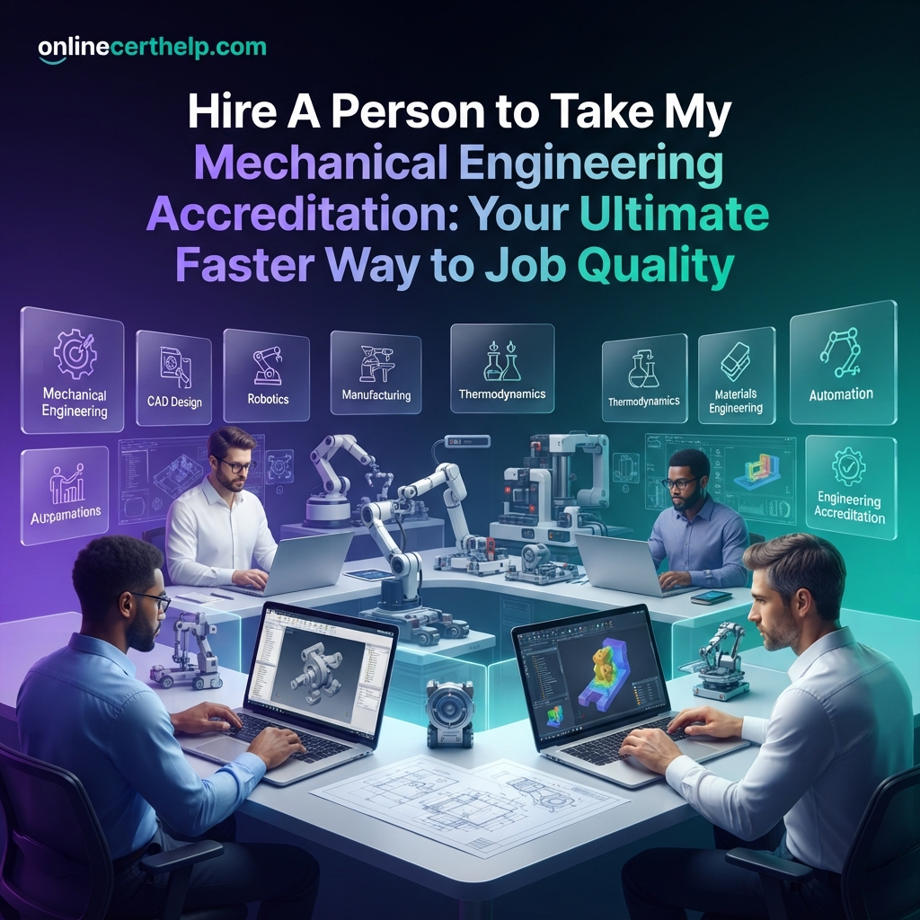 Hire A Person to Take My Mechanical Engineering Accreditation: Your Ultimate Faster Way to Job Quality