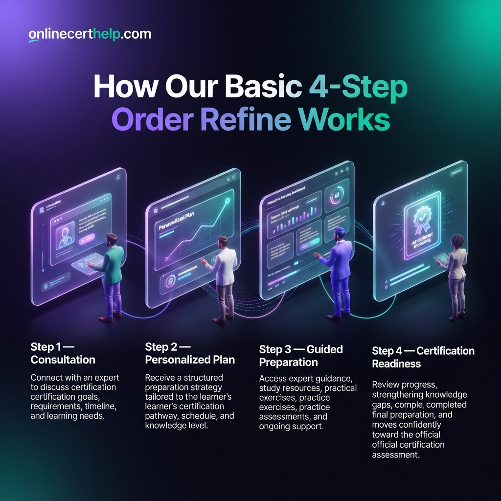 How Our Basic 4-Step Order Refine Works