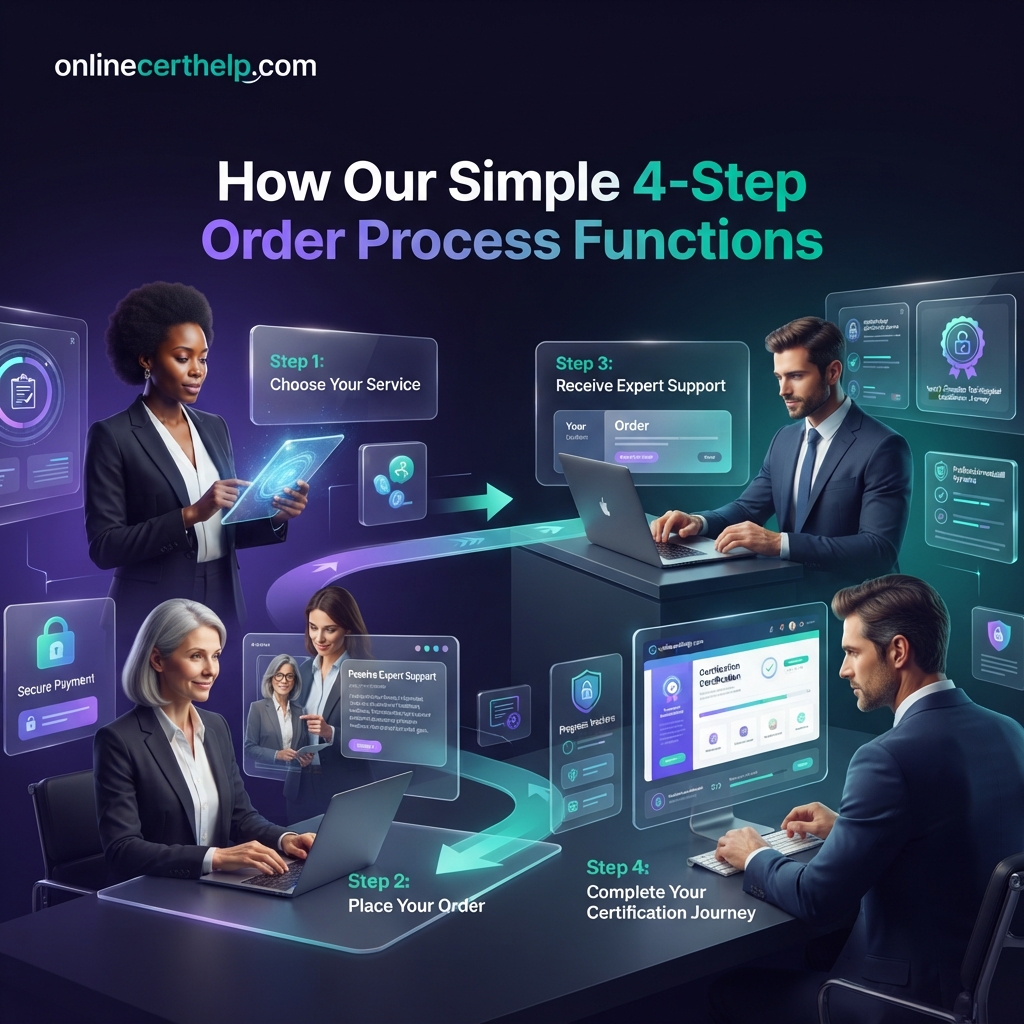How Our Simple 4-Step Order Process Functions