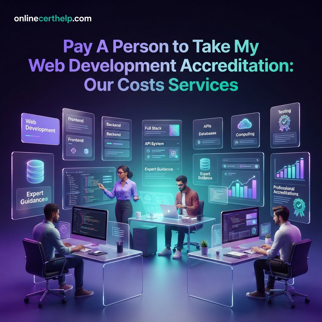 Pay A Person to Take My Web Development Accreditation: Our Costs Services