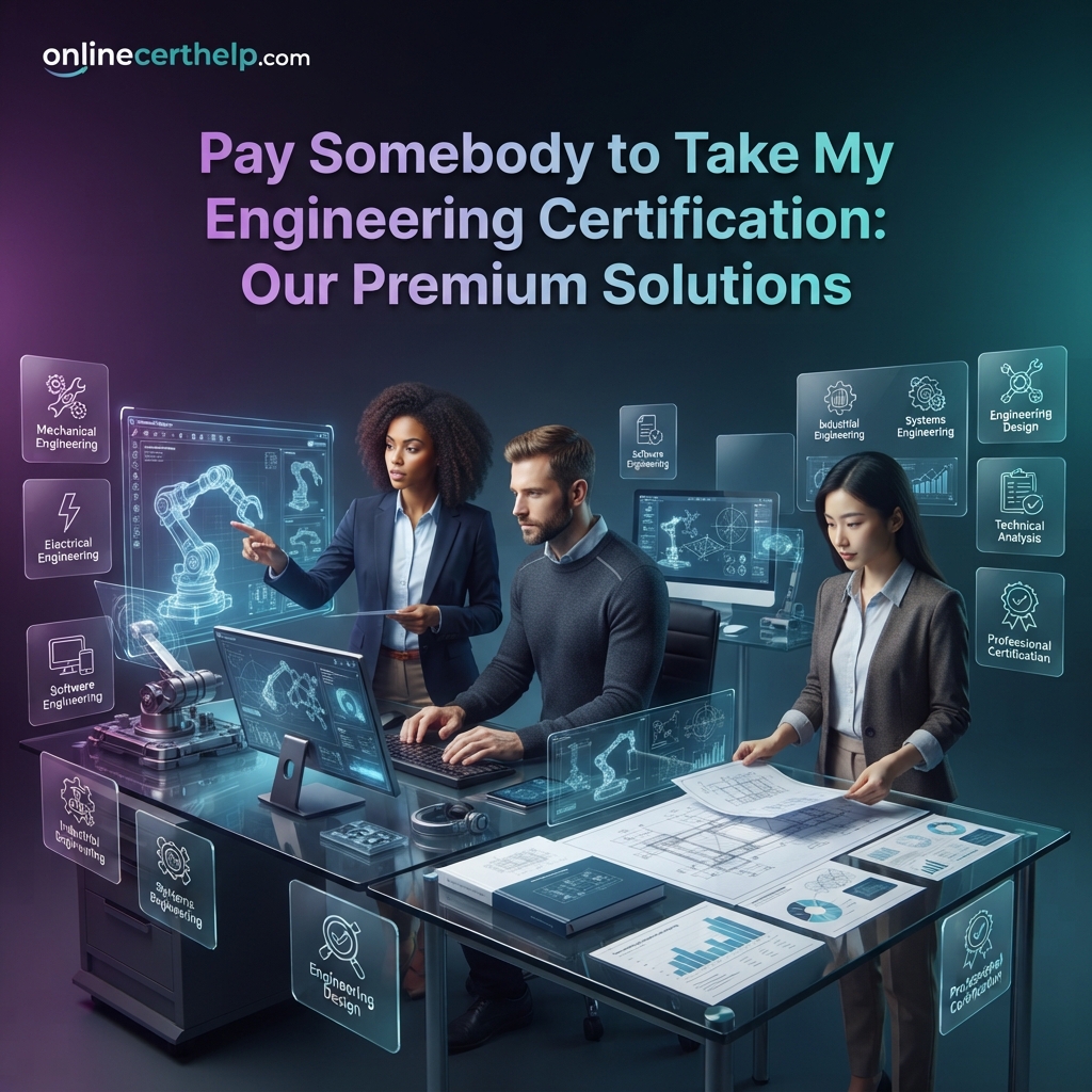 Pay Somebody to Take My Engineering Certification: Our Premium Solutions