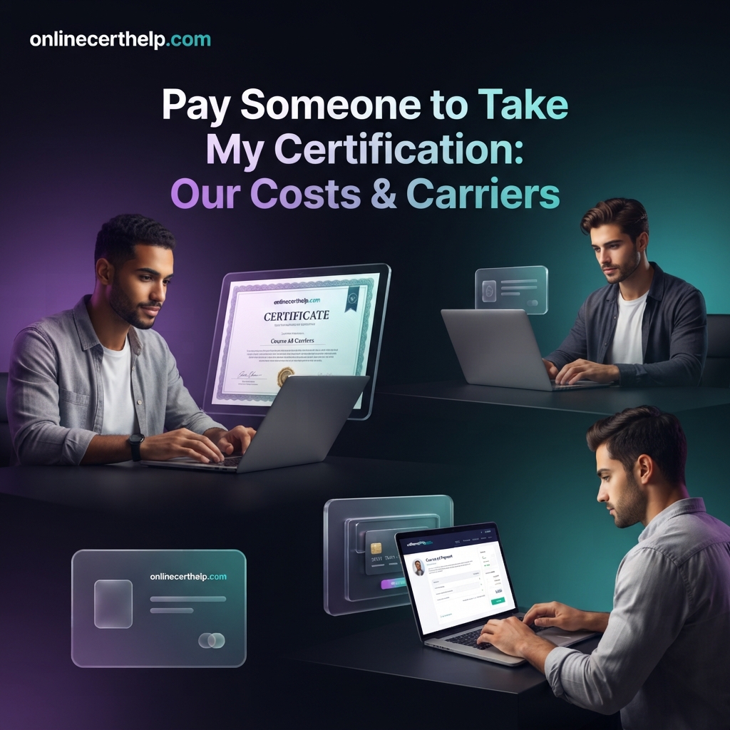 Pay Someone to Take My Certification: Our Costs Carriers