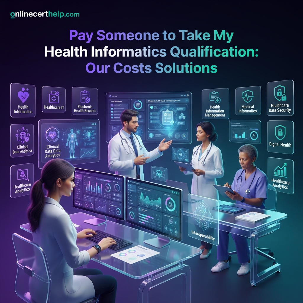 Pay Someone to Take My Health Informatics Qualification: Our Costs Solutions