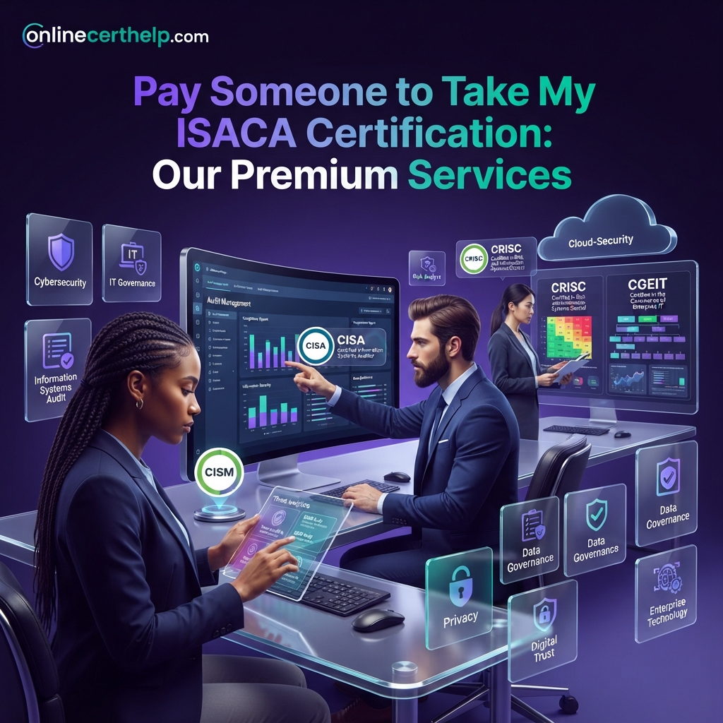 Pay Someone to Take My ISACA Certification: Our Premium Services