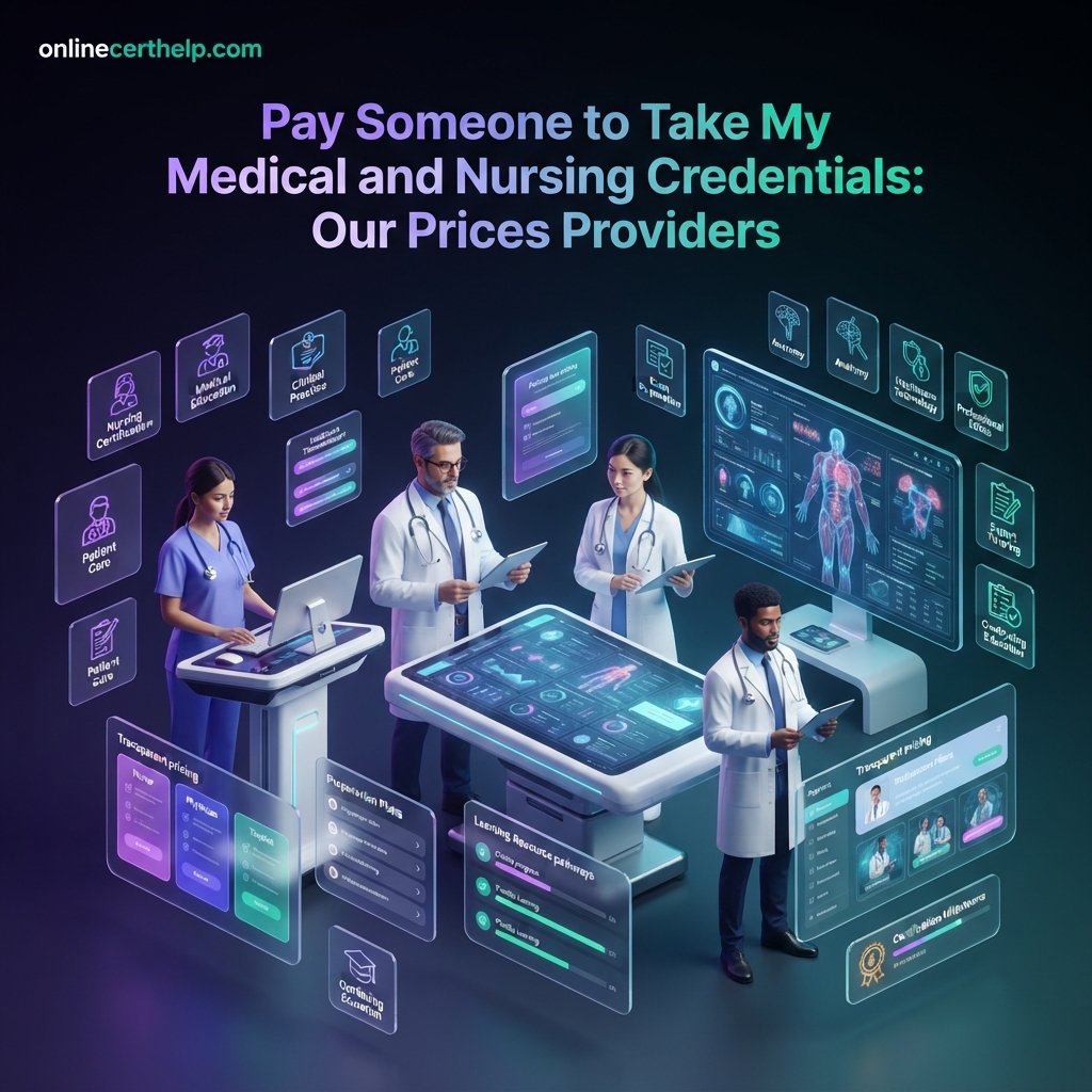 Pay Someone to Take My Medical and Nursing Credentials: Our Prices Providers
