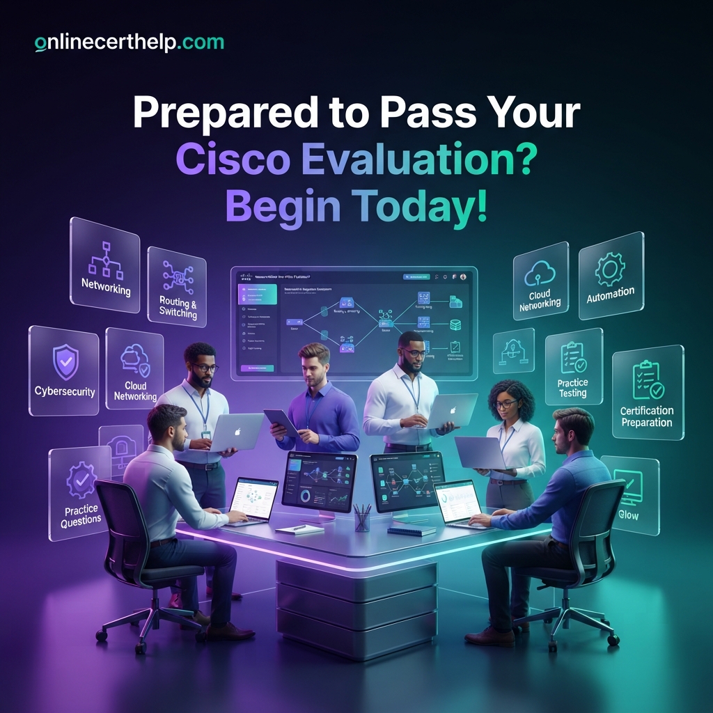 Prepared to Pass Your Cisco Evaluation? Begin Today!
