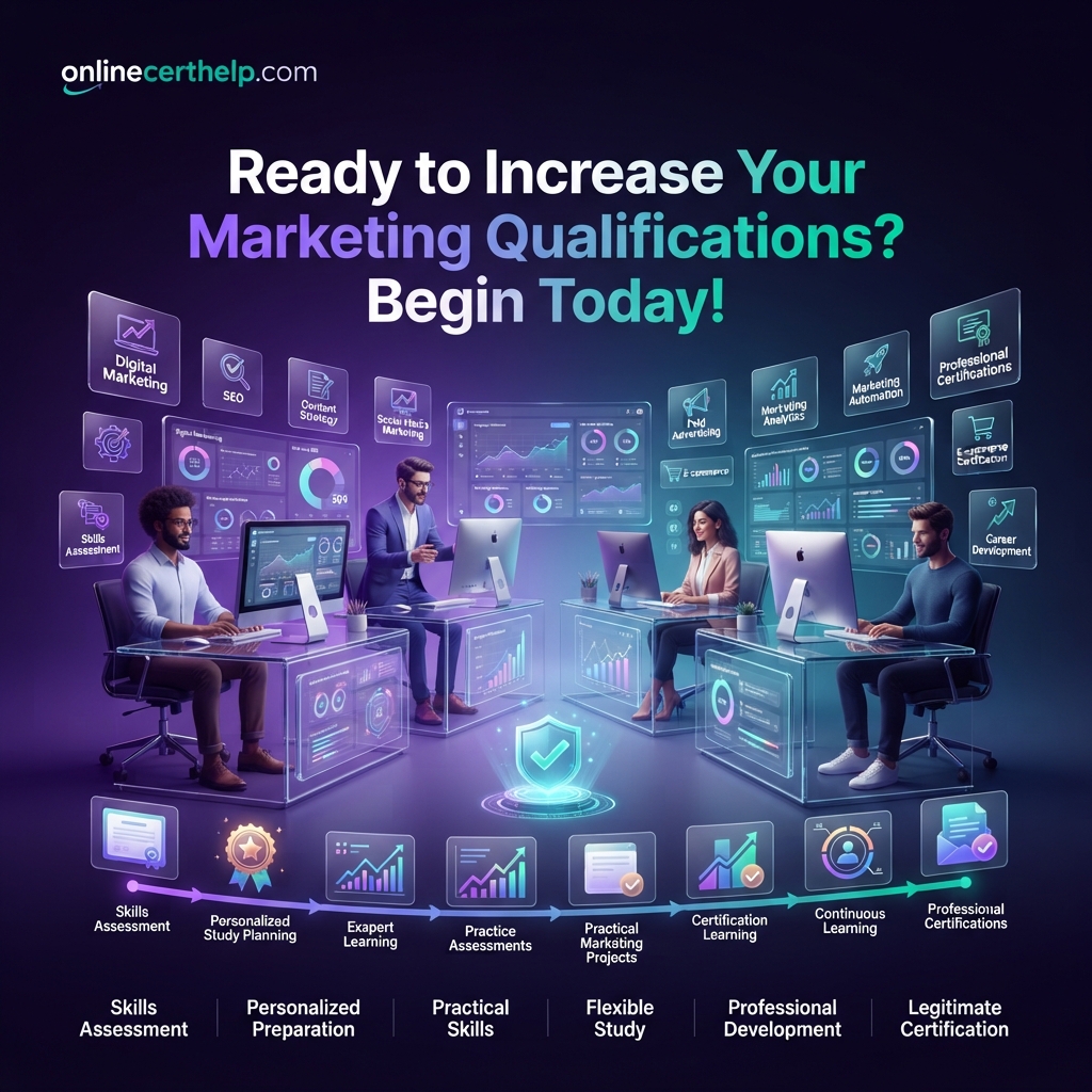 Ready to Increase Your Marketing Qualifications? Begin Today!