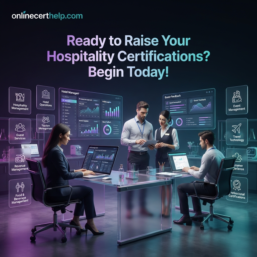 Ready to Raise Your Hospitality Certifications? Begin Today!