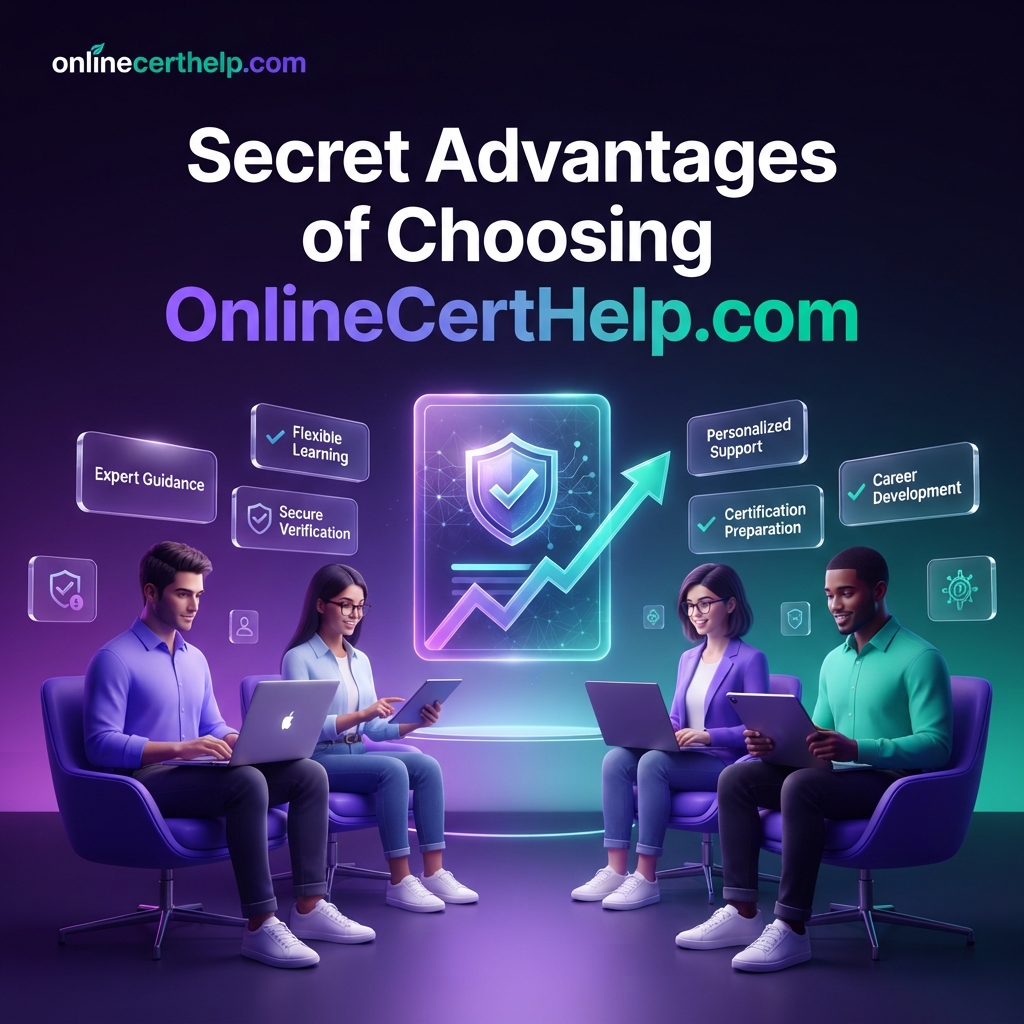 Secret Advantages of Choosing OnlineCertHelp.com