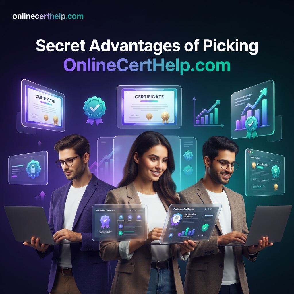 Secret Advantages of Picking OnlineCertHelp.com