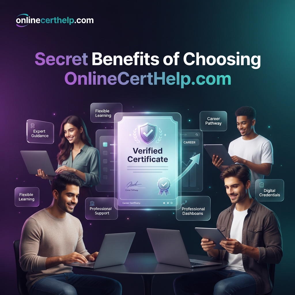 Secret Benefits of Choosing OnlineCertHelp.com