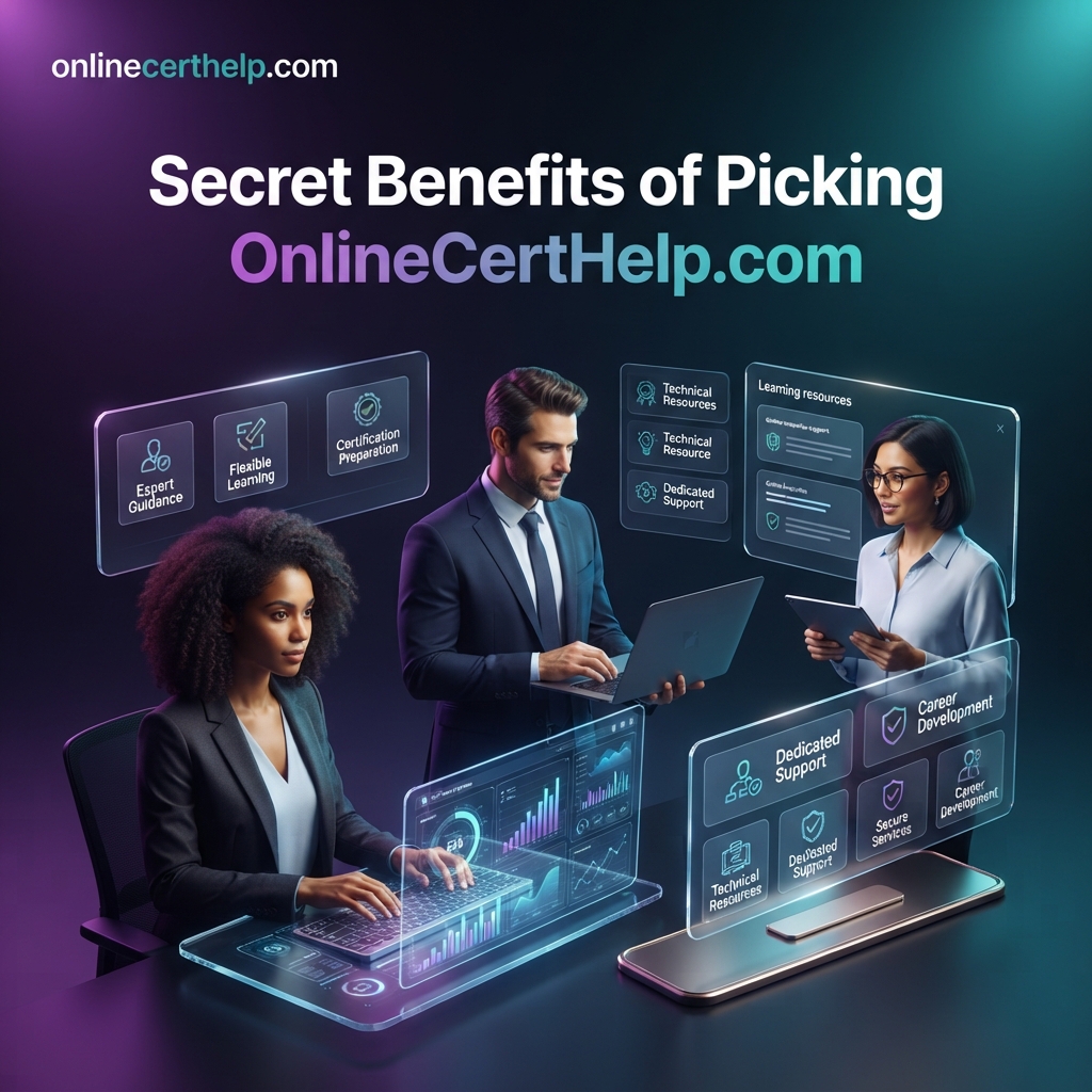 Secret Benefits of Picking OnlineCertHelp.com