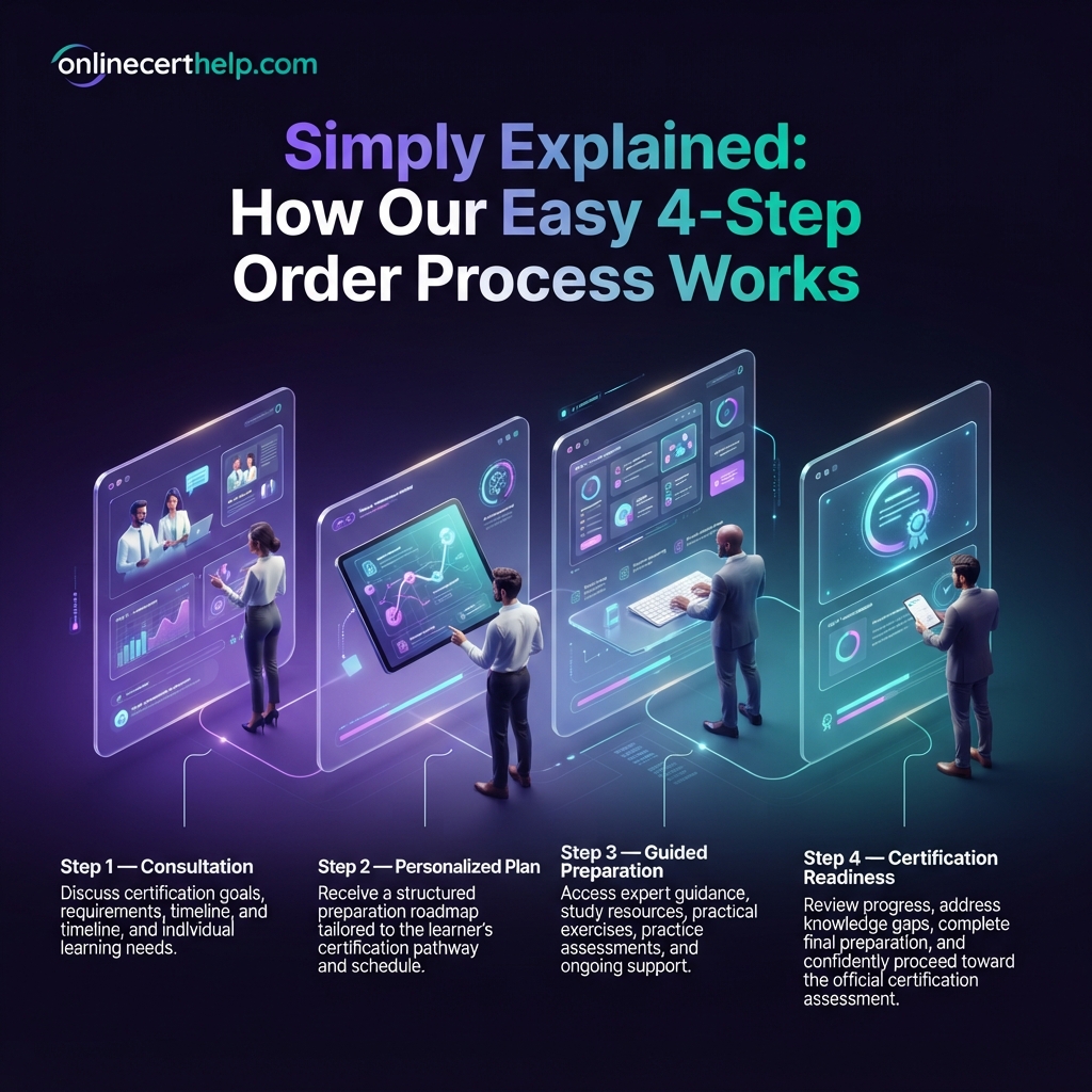Simply Explained: How Our Easy 4-Step Order Process Works