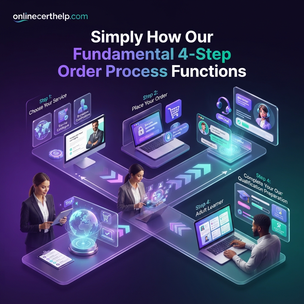 Simply How Our Fundamental 4-Step Order Process Functions