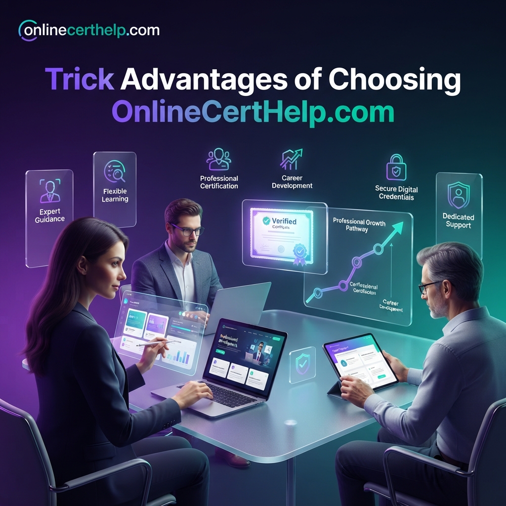 Trick Advantages of Choosing OnlineCertHelp.com