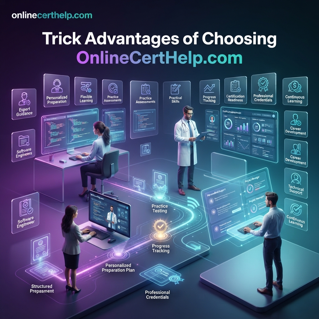 Trick Advantages of Choosing OnlineCertHelp.com