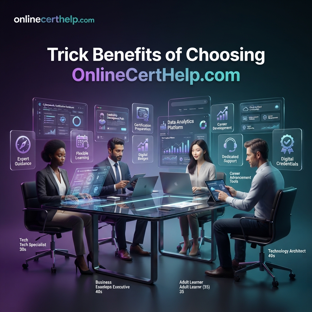 Trick Benefits of Choosing OnlineCertHelp.com