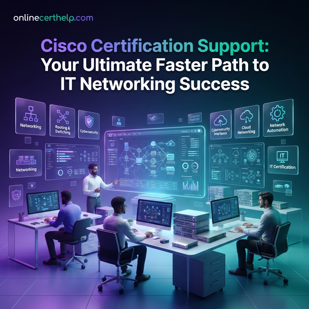 Use An Individual to Take My Cisco Certification: Your Ultimate Faster Means to IT Networking Success