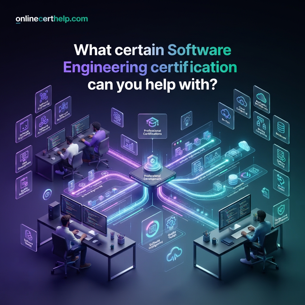 What certain Software Engineering certification tracks can you help with?