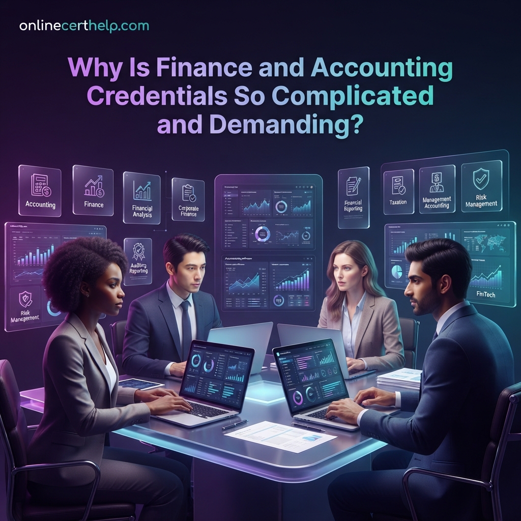 Why Is Finance and Accounting Credentials So Complicated and Requiring?