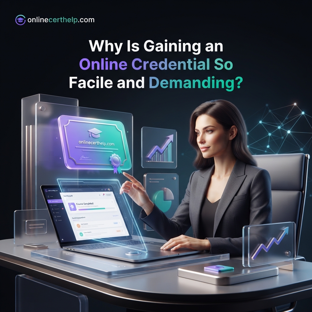 Why Is Gaining an Online Credentials So Facility and Demanding?