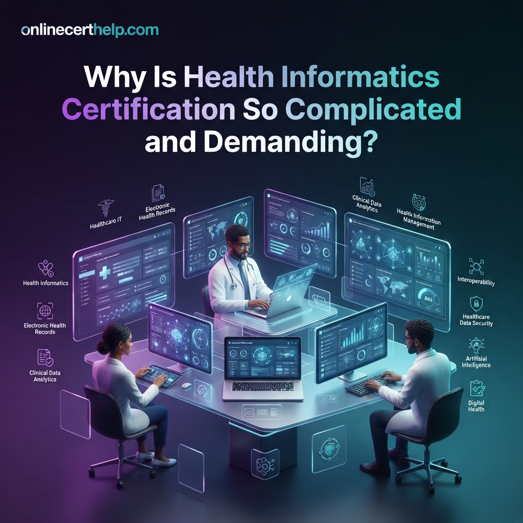 Why Is Health Informatics Certification So Complicated and Demanding?
