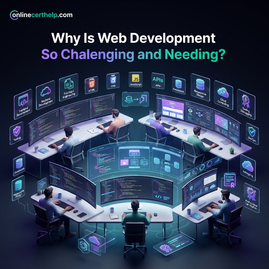 Why Is Web Development Certification So Challenging and Needing?